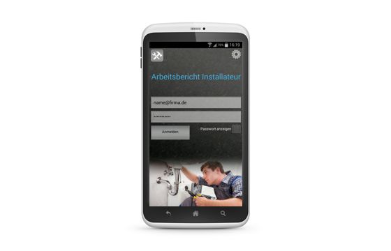 Business App für Sanitär Installateure